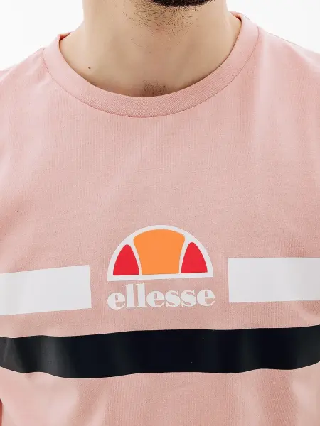 Футболка Ellesse APREL світло-рожево-біло-чорна SHR06453-808