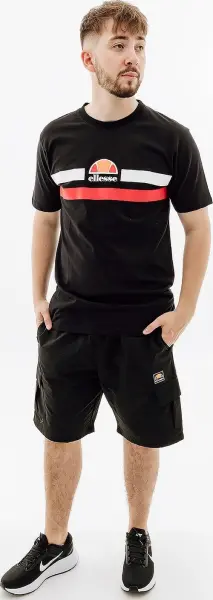 Футболка Ellesse APREL чорно-біло-червона SHR06453-011