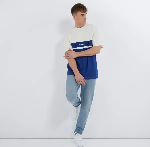 Футболка Ellesse ROCAZZI бело-синяя SHV20206-631