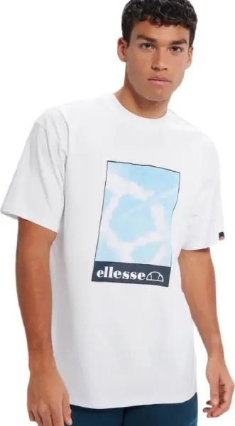 Футболка Ellesse VOLO бело-голубо-черная SHR17643-908