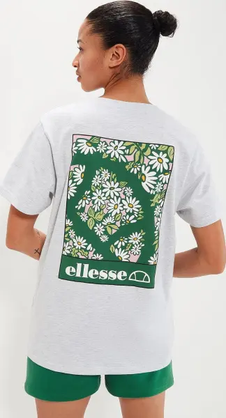 Футболка жіноча Ellesse FLOREN сіро-зелена SGR17776-131