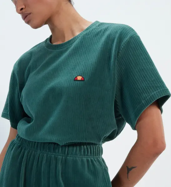 Футболка жіноча Ellesse VANENNA темно-зелена SGT19423-502