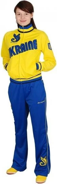 Спортивний костюм жіночий Europaw Україна жовто-синій europaw299