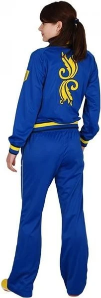 Спортивный костюм женский Europaw Украина синий europaw300