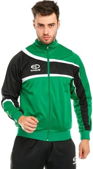 Спортивний костюм парадний Europaw TeamLine зелено-чорний europaw304