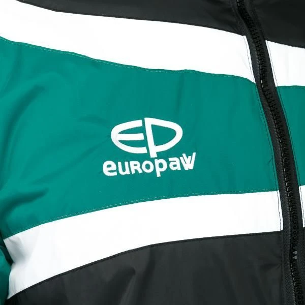 Ветровка Europaw TeamLine черно-зеленая europaw328