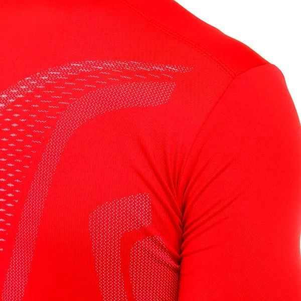 Футболка компрессионная Europaw ls top красная europaw273