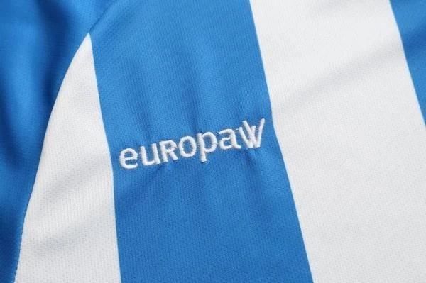 Футбольная форма Europaw 020 голубо-белая europaw82
