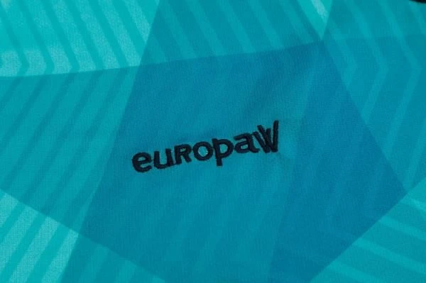 Футбольная форма Europaw 025 бирюзово-темно-синяя europaw111