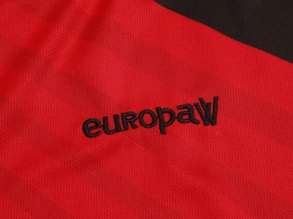 Футбольная форма детская Europaw 026 красно-черная europaw139