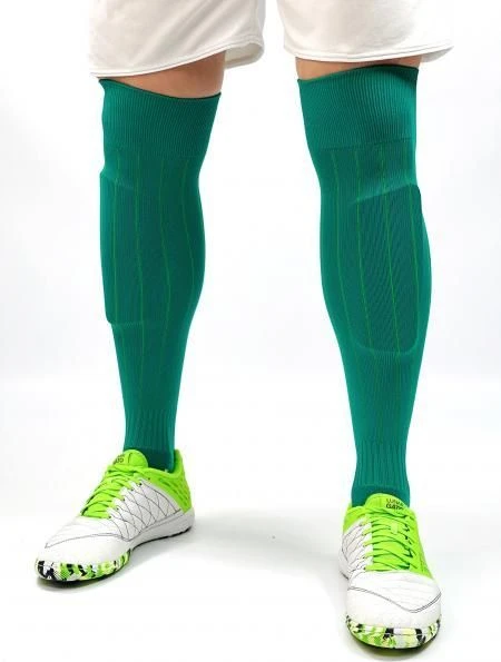 Гетри футбольні Europaw EP-001 зелені з трикотажним носком europaw485