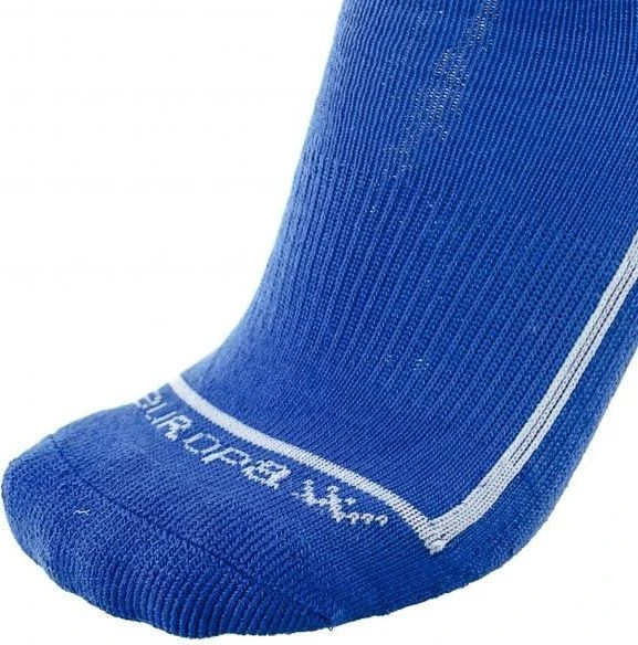 Гетры футбольные Europaw EP-001 синие с трикотажным носком europaw488