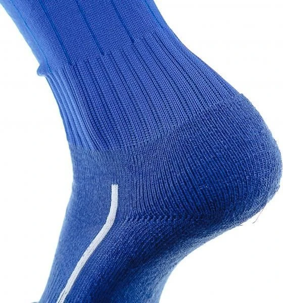 Гетры футбольные Europaw EP-001 синие с трикотажным носком europaw488