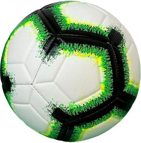 Футбольний м'яч Europaw AFB біло-чорно-зелений Розмір 5 europaw551