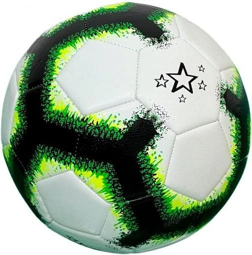 Футбольний м'яч Europaw AFB біло-чорно-зелений Розмір 4 europaw554