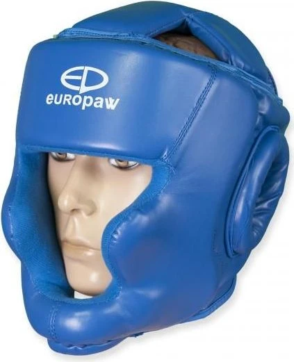 Шлем боксерский Europaw синий europaw616