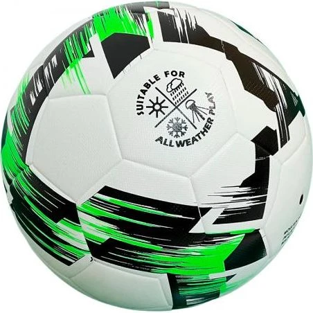 Футбольний м'яч Europaw Proball2202 біло-чорно-зелений Розмір 4 europaw617