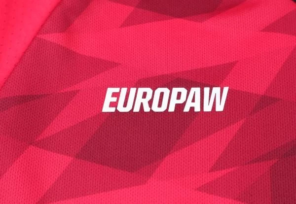 Комплект футбольной формы Europaw 027 красно-черный europaw654
