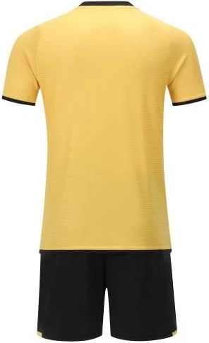 Комплект футбольной формы Europaw 029 SLAVA желто-черный europaw657