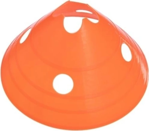 Фішка-конус тренувальна з отворами Europaw 14x30 см помаранчева europaw718
