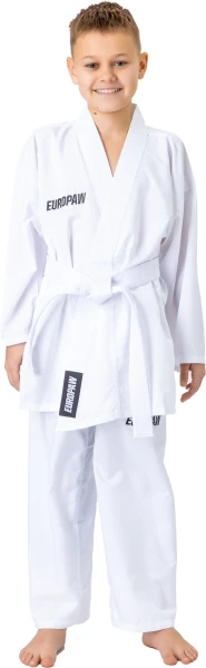 Кимоно для каратэ детское Europaw KARATE KID 025 белое europaw814
