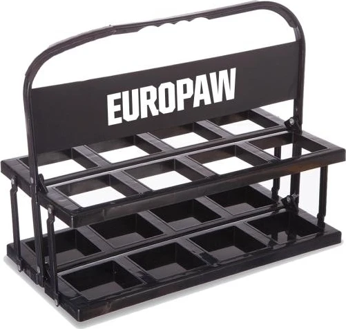 Підставка для пляшок Europaw чорна europaw813
