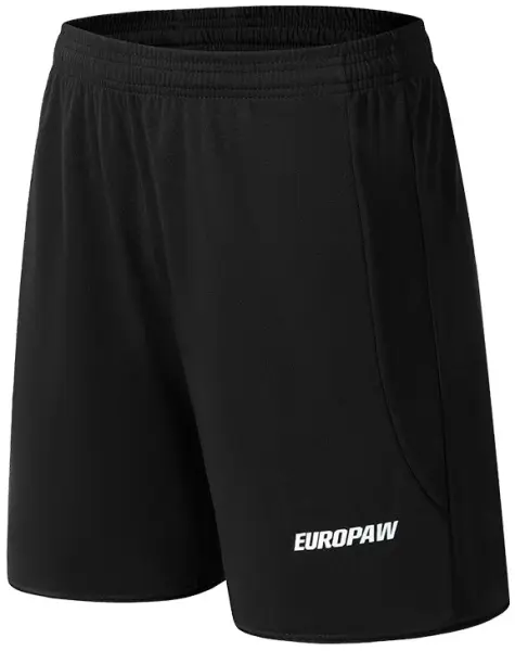 Шорти футбольні дитячі Europaw ACADEMY чорні europaw867