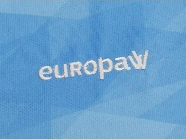 Комплект футбольної форми дитячий Europaw 027 блакитно-білий europaw884