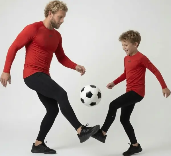 Компрессионный лонгслив Europaw AEROFIT красный europaw896