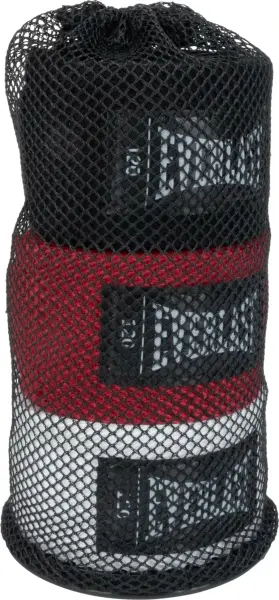 Бинти боксерські Everlast CORE HANDWRAPS 3 PACK білі, чорні, червоні (3 пари, 304,8 см) P00003251
