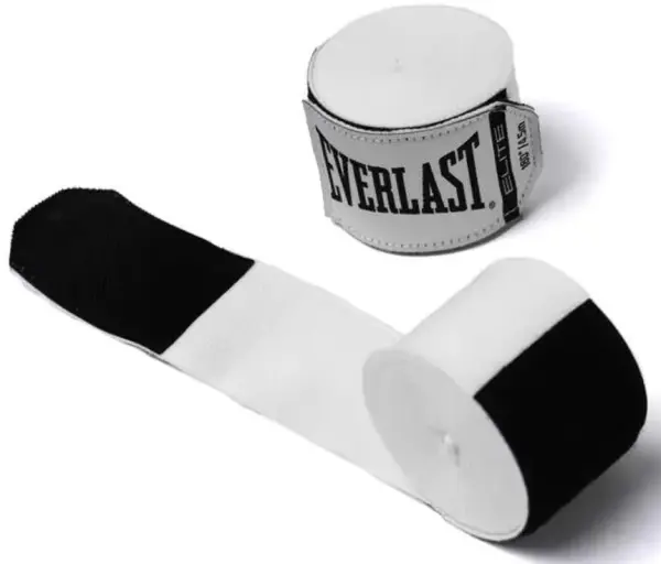 Бинты боксерские Everlast ELITE HANDWRAPS белые (457,2 см) P00003324
