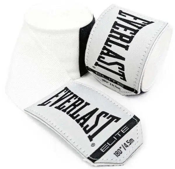 Бинты боксерские Everlast ELITE HANDWRAPS белые (457,2 см) P00003324