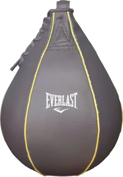 Груша боксерская пневматическая Everlast EVERHIDE SPEED BAG серо-желтая 856700-70-12