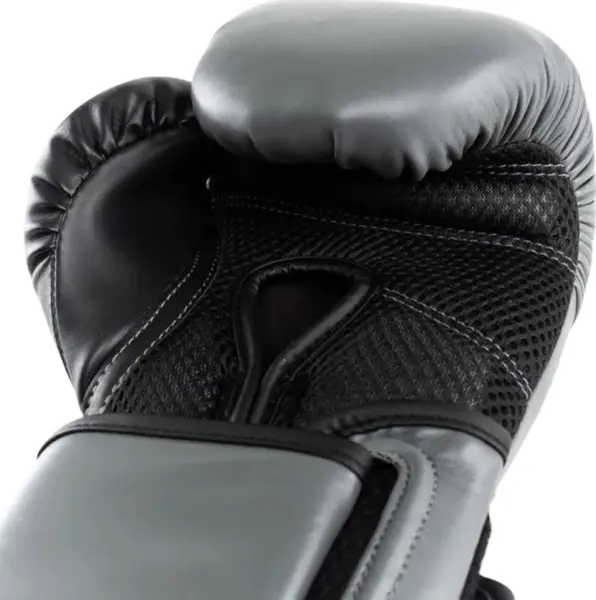 Перчатки боксерские Everlast POWERLOCK 2R TRAINING GLOVES серые (10 унций) P00002304