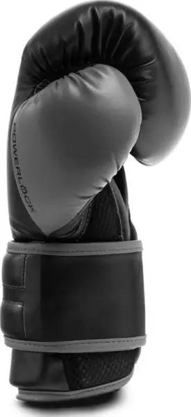 Перчатки боксерские Everlast POWERLOCK 2R TRAINING GLOVES черные (10 унций) P00002283