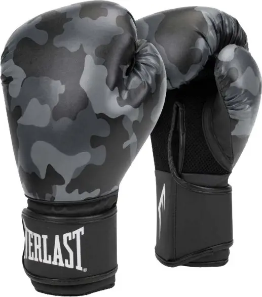 Перчатки боксерские Everlast SPARK TRAINING GLOVES серый камуфляж (10 унций) 919580-70-1210