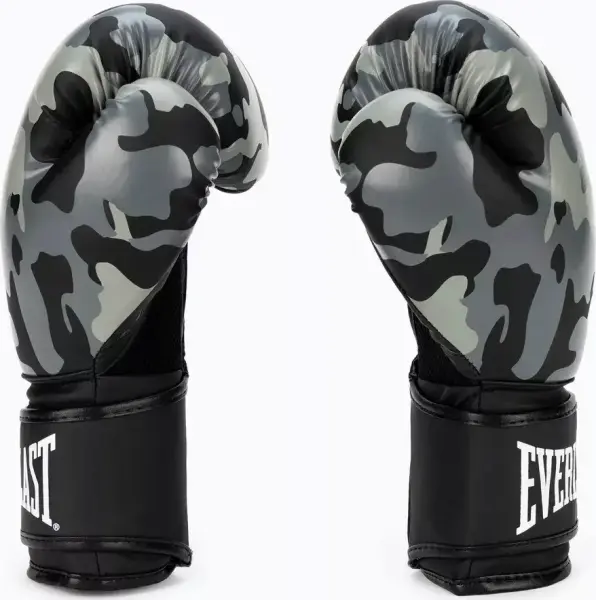 Перчатки боксерские Everlast SPARK TRAINING GLOVES серый камуфляж (10 унций) 919580-70-1210