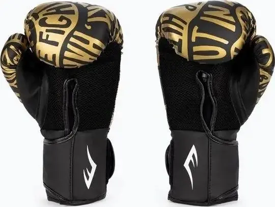 Рукавички боксерські Everlast SPARK TRAINING GLOVES чорно-золоті (12 унцій) 919580-70-8112