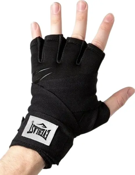 Рукавички-бінти Everlast EVERGEL FASTWRAPS чорні M P00002028