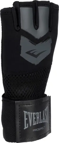 Рукавички-бінти дитячі Everlast PROSPECT 2 QUICK WRAPS чорно-сірі L/XL P00002986