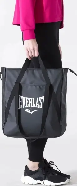 Сумка через плече жіноча Everlast GYM TOTE чорна EVB804N27