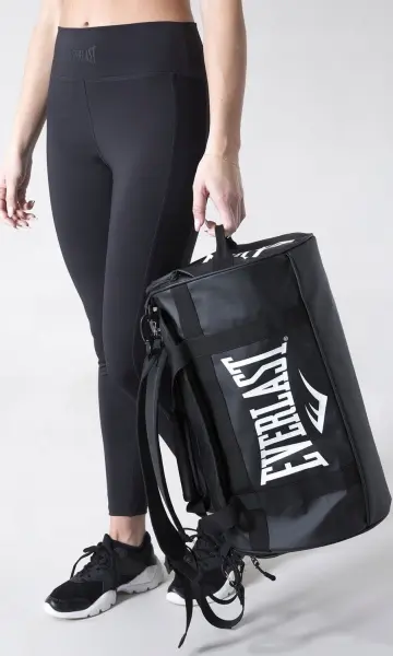 Сумка-рюкзак Everlast DUFFLE BAG SMALL 30L чорна EVB802N27