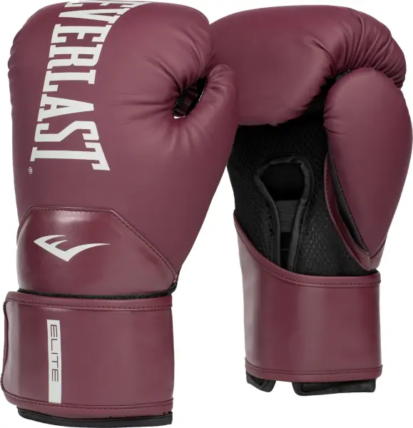 Рукавички боксерські Everlast ELITE 2 BOXING GLOVES бордові (12 унцій) P00003301
