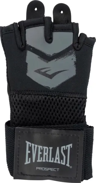 Рукавички-бінти дитячі Everlast PROSPECT 2 QUICK WRAPS чорно-сірі S/M P00002985
