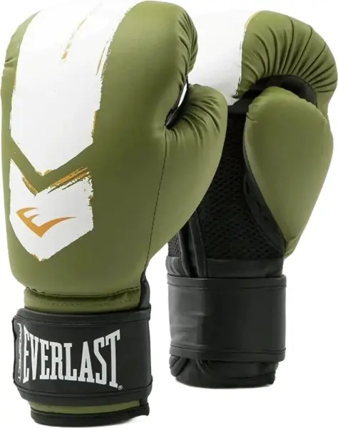 Перчатки боксерские детские Everlast PROSPECT 2 BOXING GLOVES зелено-белые (8 унций) P00002976