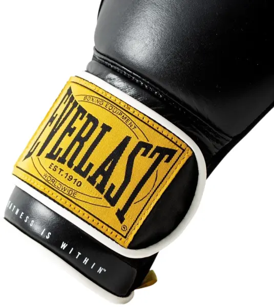 Рукавички боксерські Everlast 1910 CLASSIC TRAINING GLOVE чорні (12 унцій) P00001709