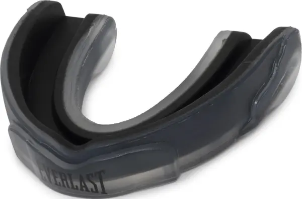 Капа одинарна Everlast EVERGEL MOUTH GUARD прозоро-чорна P00003604