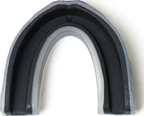 Капа одинарна Everlast EVERGEL MOUTH GUARD прозоро-чорна P00003604