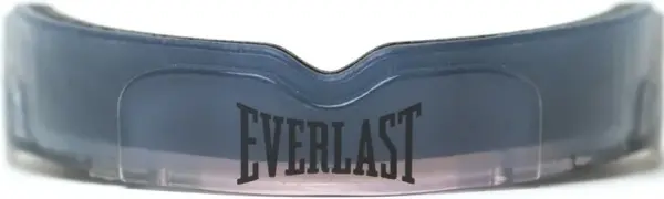 Капа одинарна Everlast EVERGEL MOUTH GUARD прозоро-чорна P00003604
