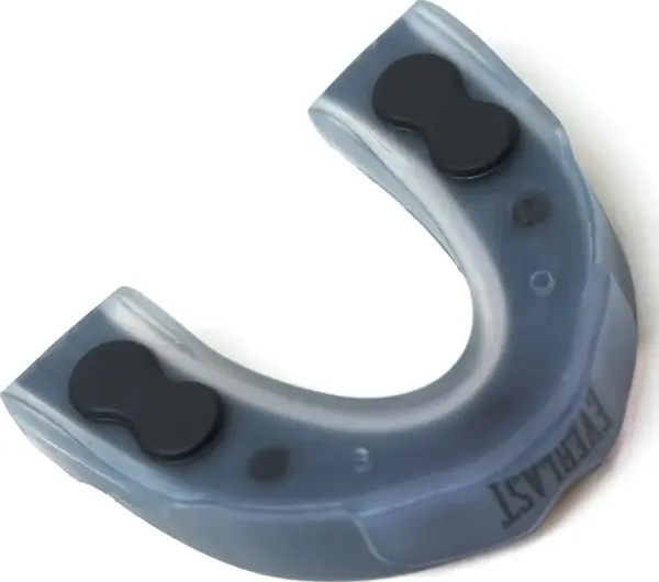 Капа одинарна Everlast EVERGEL MOUTH GUARD прозоро-чорна P00003604